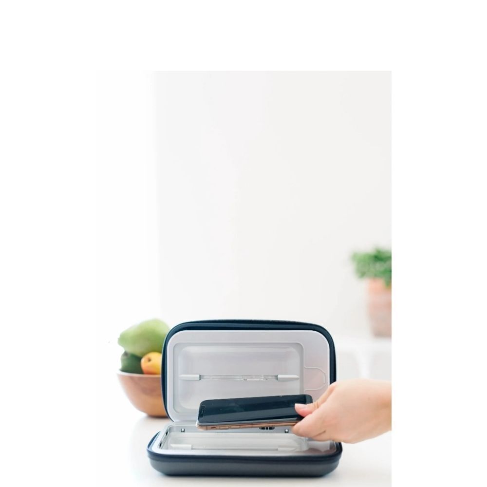 Phone Soap Go Ultraviolet Phone Sanitizer Blue Indigo Keys Wallets - Picture 7 of 14